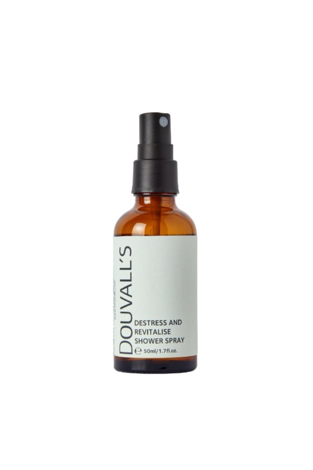 Destress and Revitalise Organic Shower Spray 50ml | Uplifting Citrus Scent | Spa-Like Shower Experience