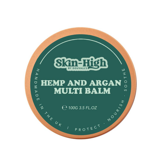 Organic Cold Pressed Hemp & Argan Multi Balm 100g - Ultimate Hydration for Dry Skin