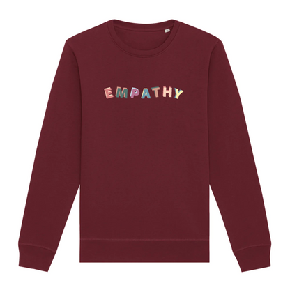 Empathy - Organic Unisex Sweatshirt | Ethically Produced, Vegan and Eco-Friendly