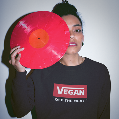 Off the Meat - Organic Unisex Sweatshirt | Ethically Made in France | Eco-Friendly & Vegan