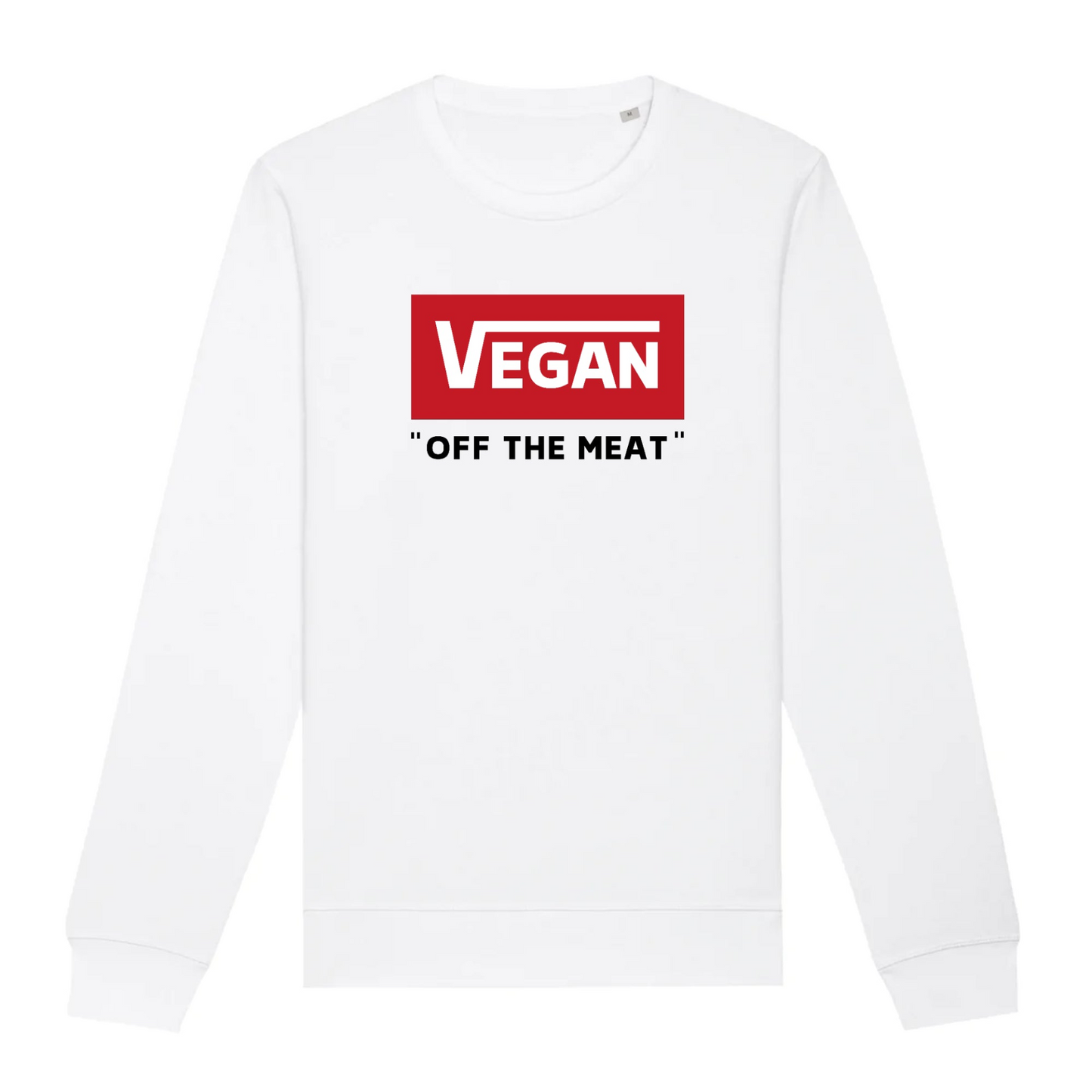 Off the Meat - Organic Unisex Sweatshirt | Ethically Made in France | Eco-Friendly & Vegan