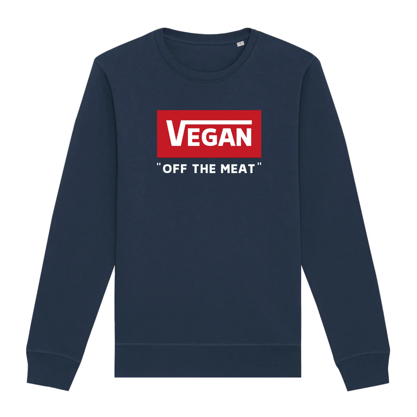 Off the Meat - Organic Unisex Sweatshirt | Ethically Made in France | Eco-Friendly & Vegan