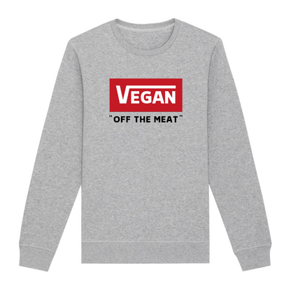 Off the Meat - Organic Unisex Sweatshirt | Ethically Made in France | Eco-Friendly & Vegan