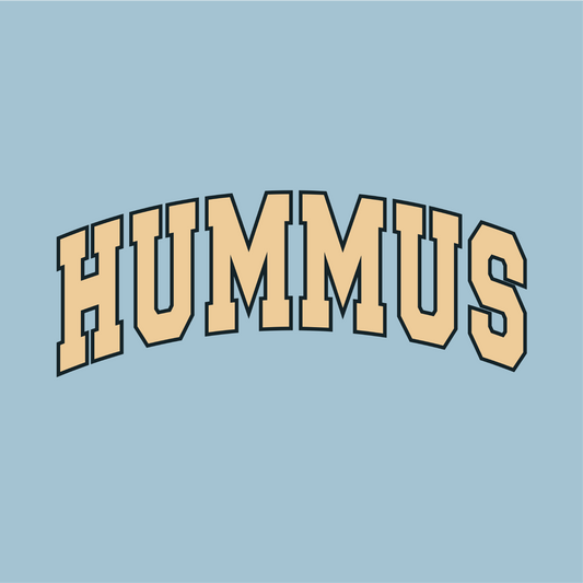 Hummus Organic Unisex Sweatshirt - Eco-Friendly, Vegan & Ethically Produced