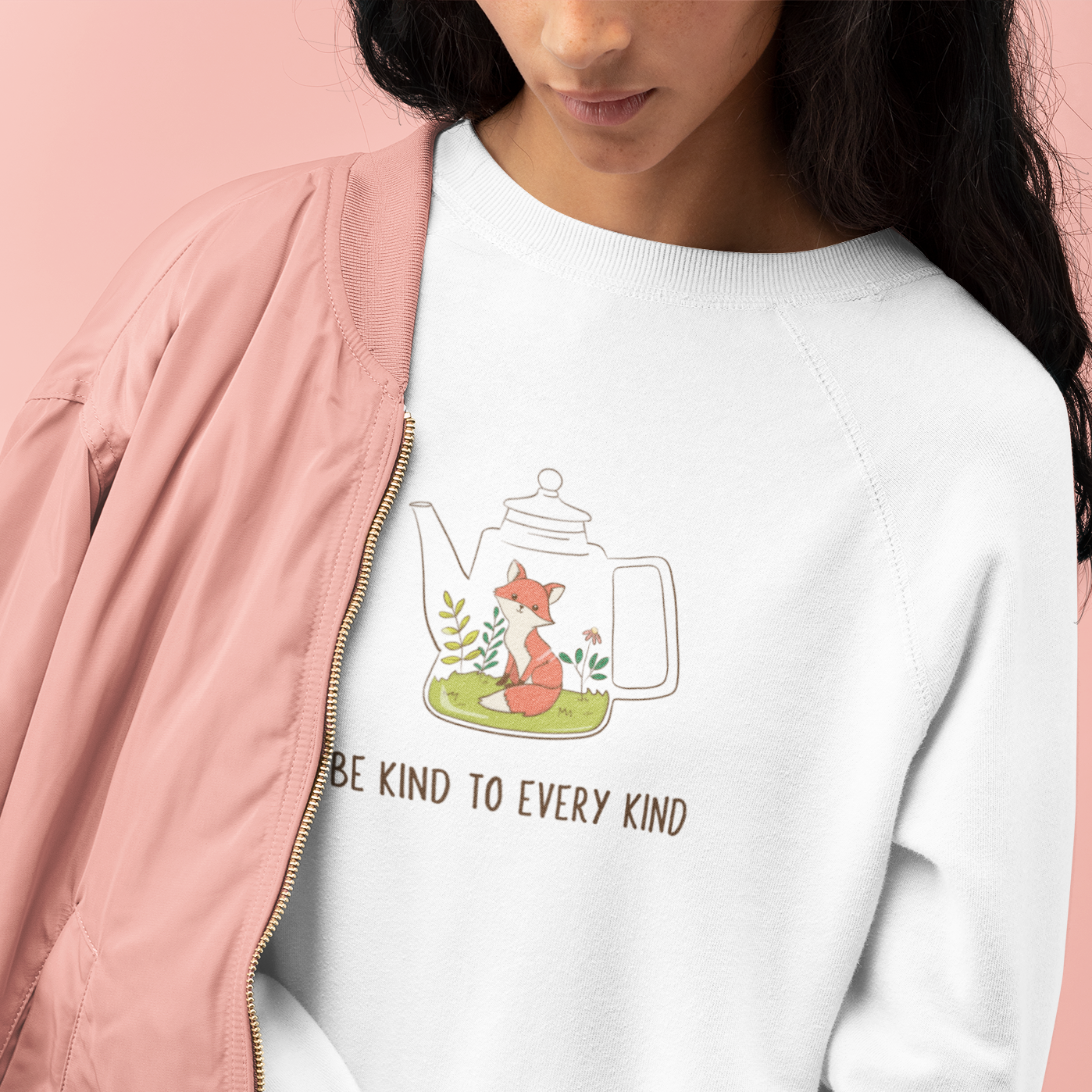 Be Kind to Every Kind - Organic Unisex Sweatshirt | Eco-Friendly & Ethical