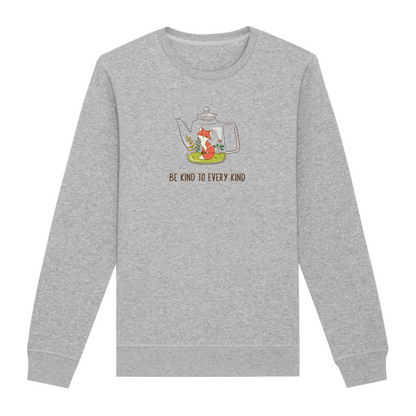 Be Kind to Every Kind - Organic Unisex Sweatshirt | Eco-Friendly & Ethical