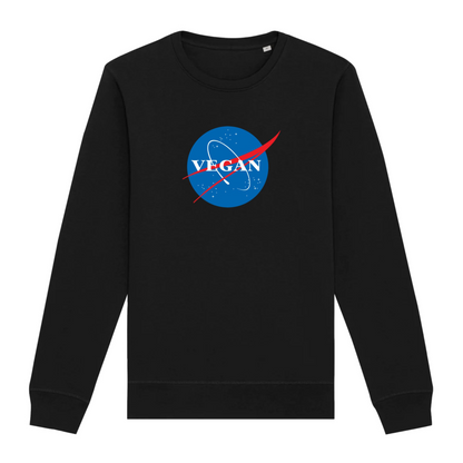 Vegan Nasa Sweatshirt - Organic Unisex | Eco-Friendly & Ethically Produced