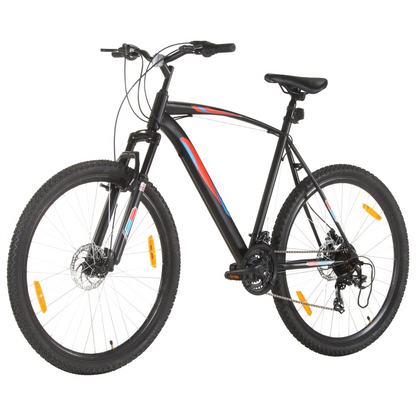 vidaXL 21-Speed Mountain Bike, 29" Wheels, 53 cm Frame, Black – Premium Quality & Smooth Ride