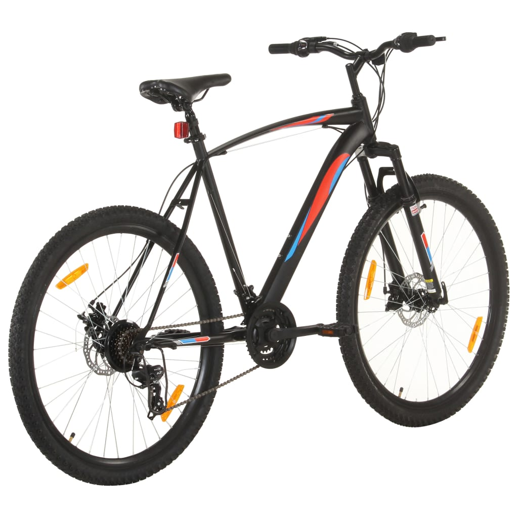 vidaXL 21-Speed Mountain Bike, 29" Wheels, 53 cm Frame, Black – Premium Quality & Smooth Ride