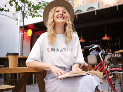 Empathy Unisex Organic Cotton T-shirt - Ethical & Vegan - Made in France | Soft, Sustainable & Stylish