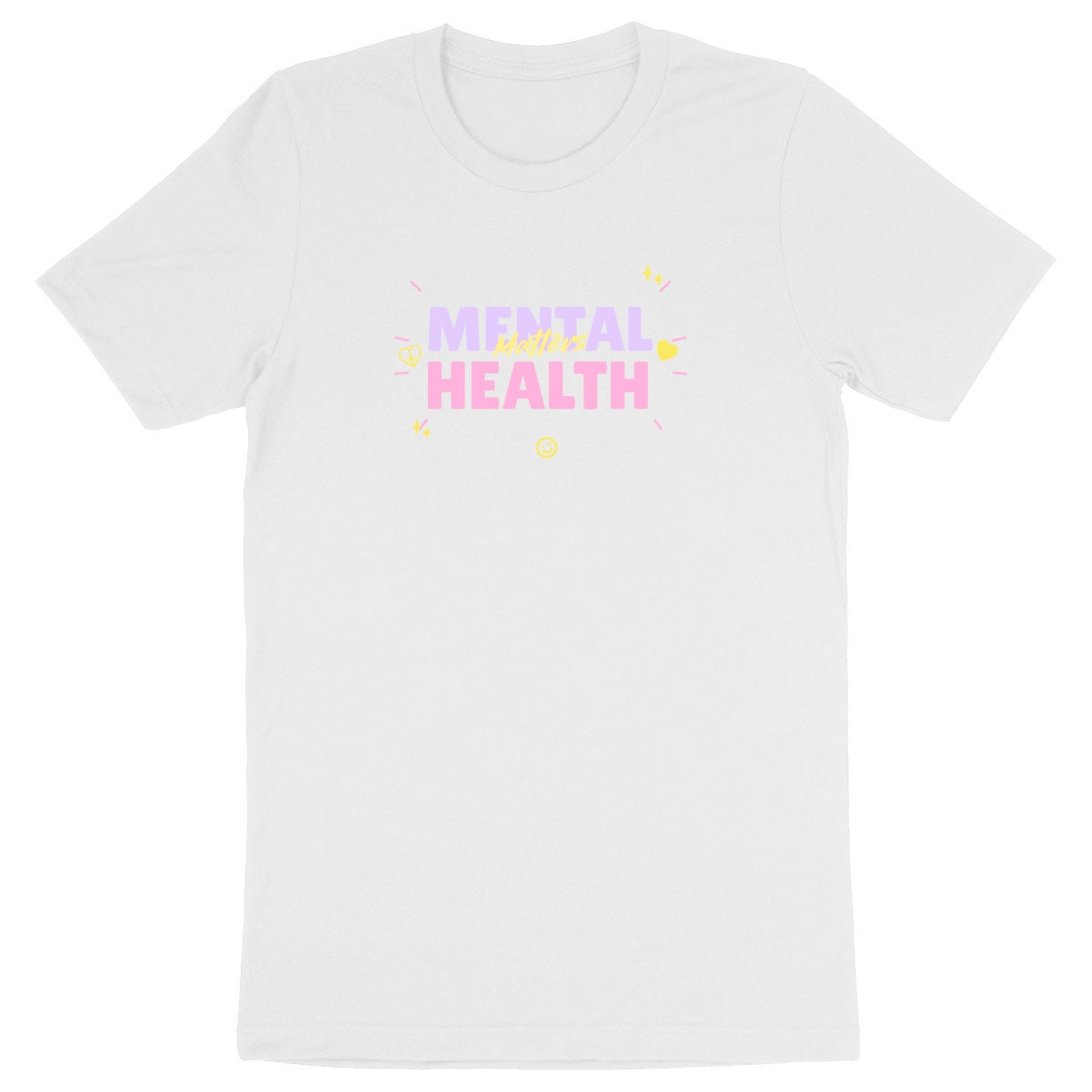 Mental Health Matters - Unisex Organic T-Shirt | 100% Organic Cotton, Eco-Friendly, Ethically Made