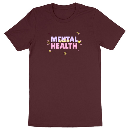 Mental Health Matters - Unisex Organic T-Shirt | 100% Organic Cotton, Eco-Friendly, Ethically Made