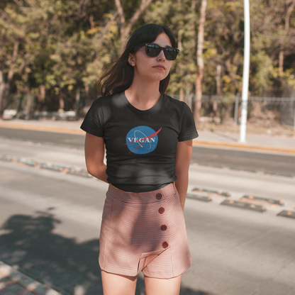 Vegan Nasa - Unisex Organic T-shirt | Ethically Produced & Made to Order