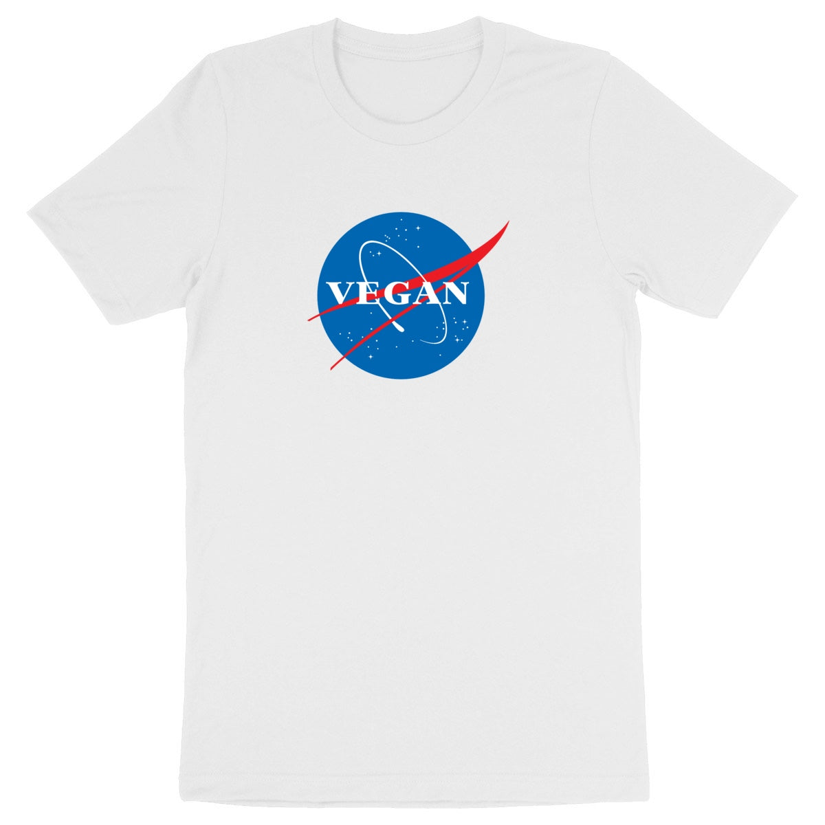 Vegan Nasa - Unisex Organic T-shirt | Ethically Produced & Made to Order