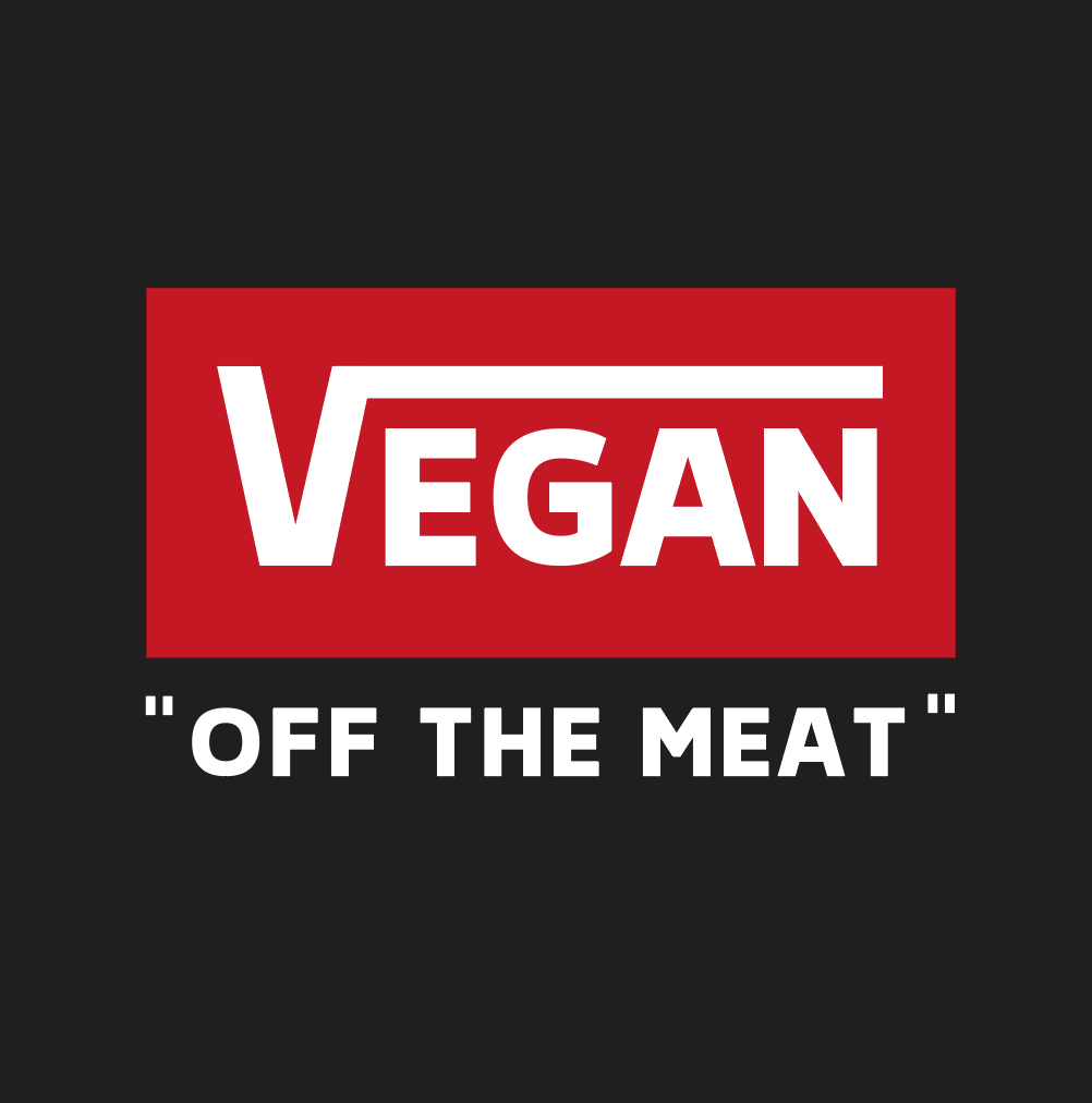 Vegan off the meat - Unisex Organic T-shirt | Ethical, Sustainable, and Stylish - 100% Organic Cotton | Eco-Friendly