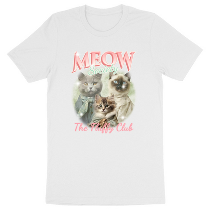 Meow Society - 100% Organic Cotton T-shirt | Unisex, Ethically Made, Eco-friendly