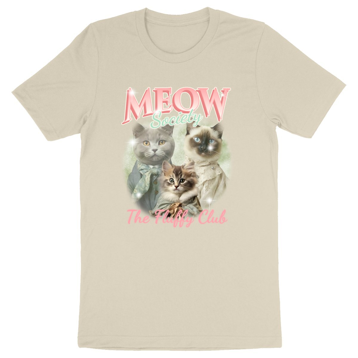 Meow Society - 100% Organic Cotton T-shirt | Unisex, Ethically Made, Eco-friendly