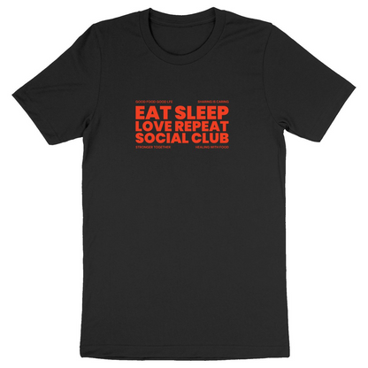 Eat Sleep Love Repeat - Organic T-shirt | Unisex Fit | Eco-Friendly & Ethically Made