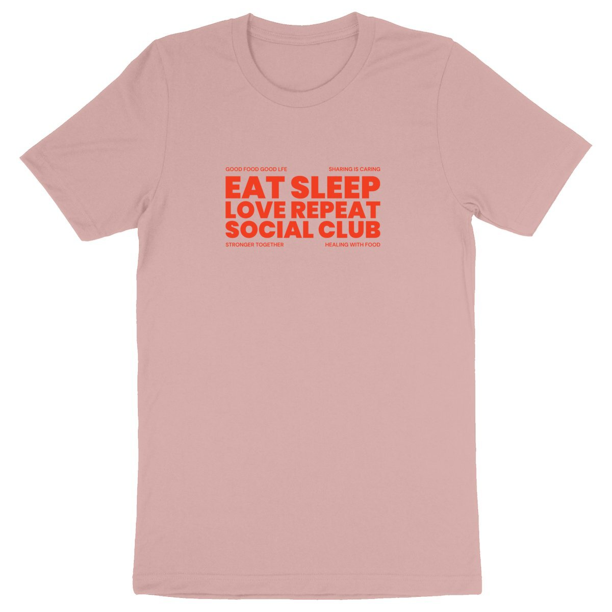 Eat Sleep Love Repeat - Organic T-shirt | Unisex Fit | Eco-Friendly & Ethically Made