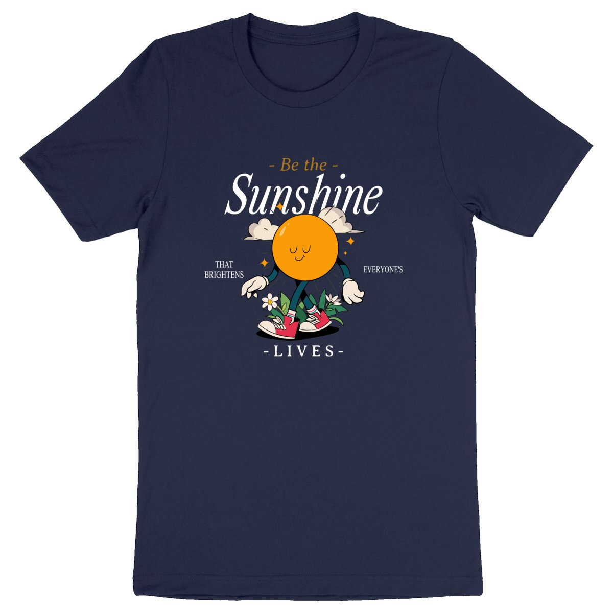 Be the Sunshine - Organic T-shirt | Ethically Produced, Made to Order, Vegan