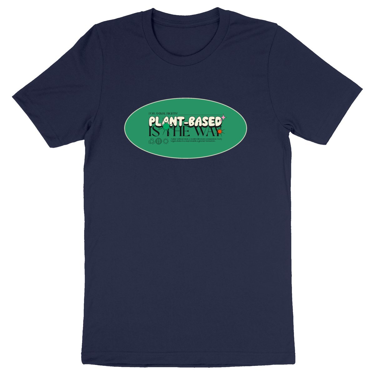 Plant-based is the way Organic T-shirt | Eco-Friendly & Vegan Clothing - Buy Now!