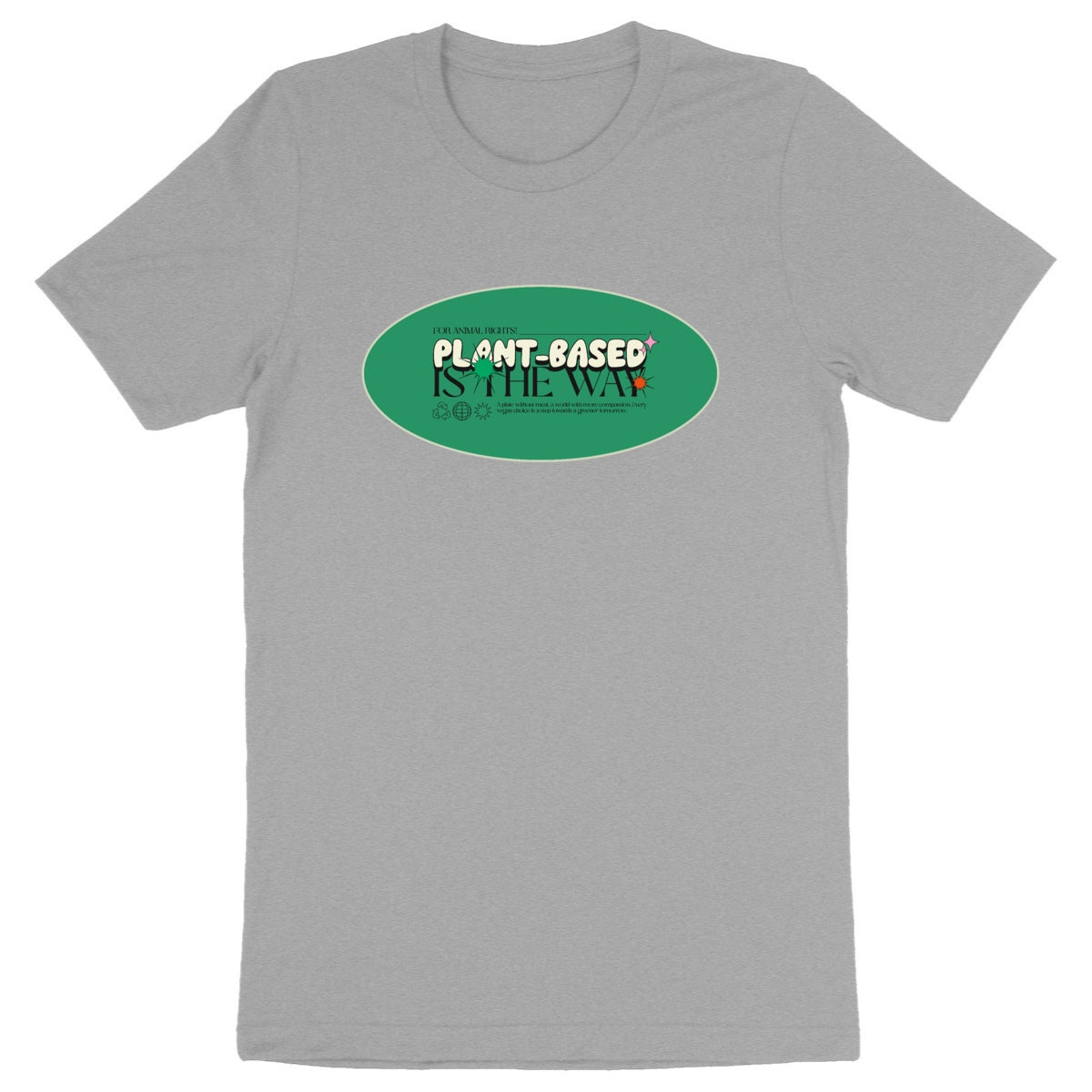 Plant-based is the way Organic T-shirt | Eco-Friendly & Vegan Clothing - Buy Now!