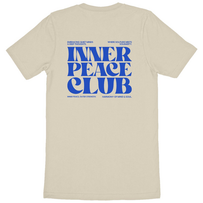 Inner Peace Club - Organic T-shirt | Eco-Friendly, Unisex Sustainable Fashion