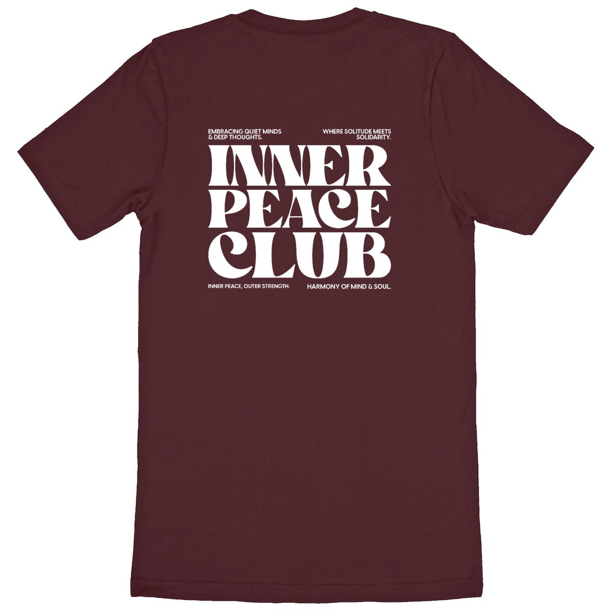 Inner Peace Club - Organic T-shirt | Eco-Friendly, Unisex Sustainable Fashion