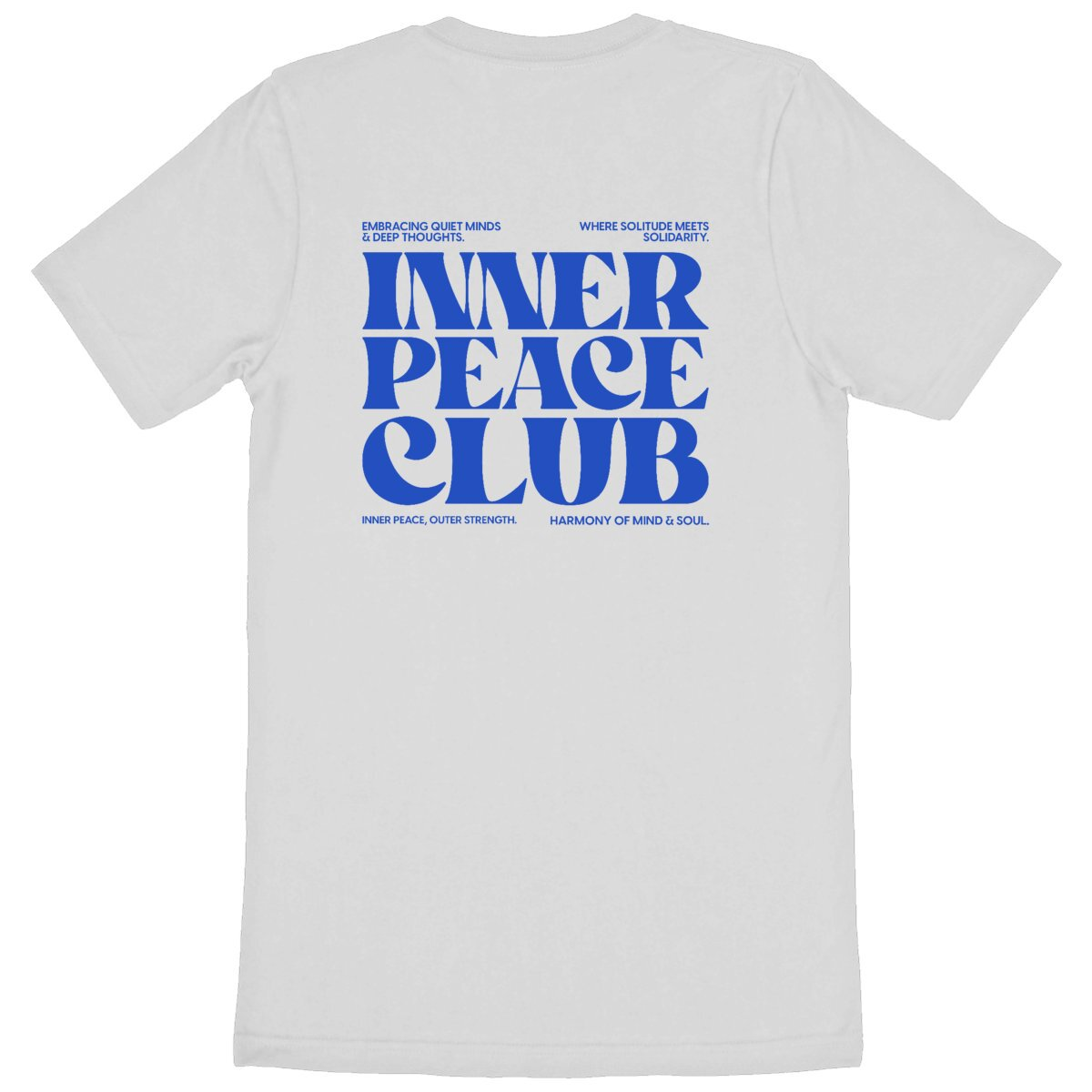 Inner Peace Club - Organic T-shirt | Eco-Friendly, Unisex Sustainable Fashion