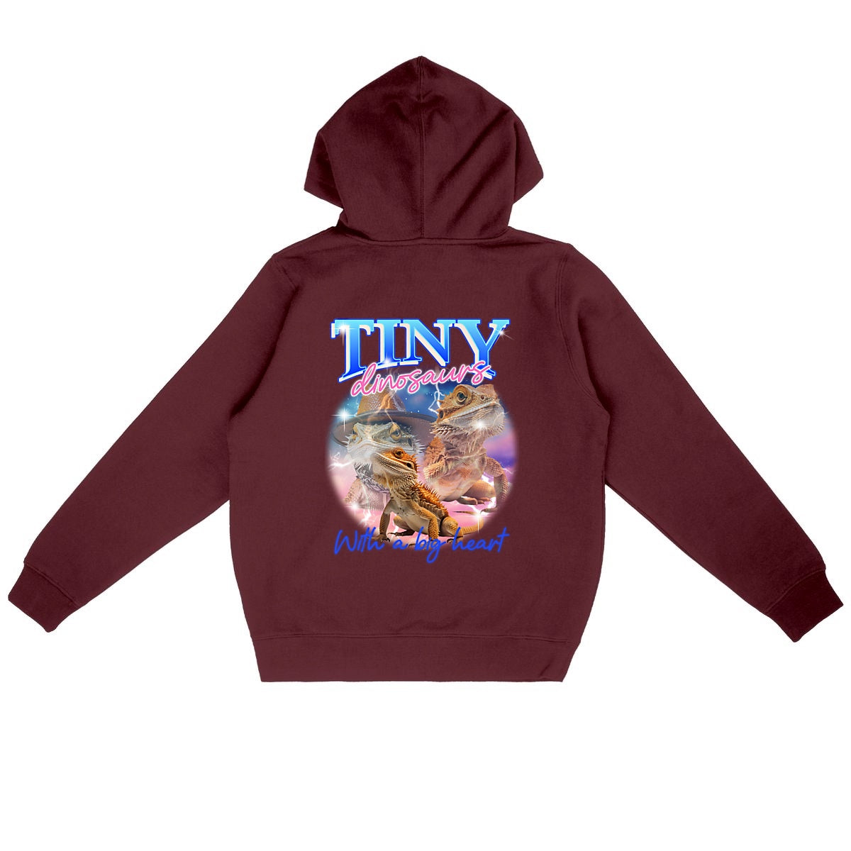 Tiny Dinosaurs Organic Hoodie - Ethically Produced, Vegan & Plastic-Free