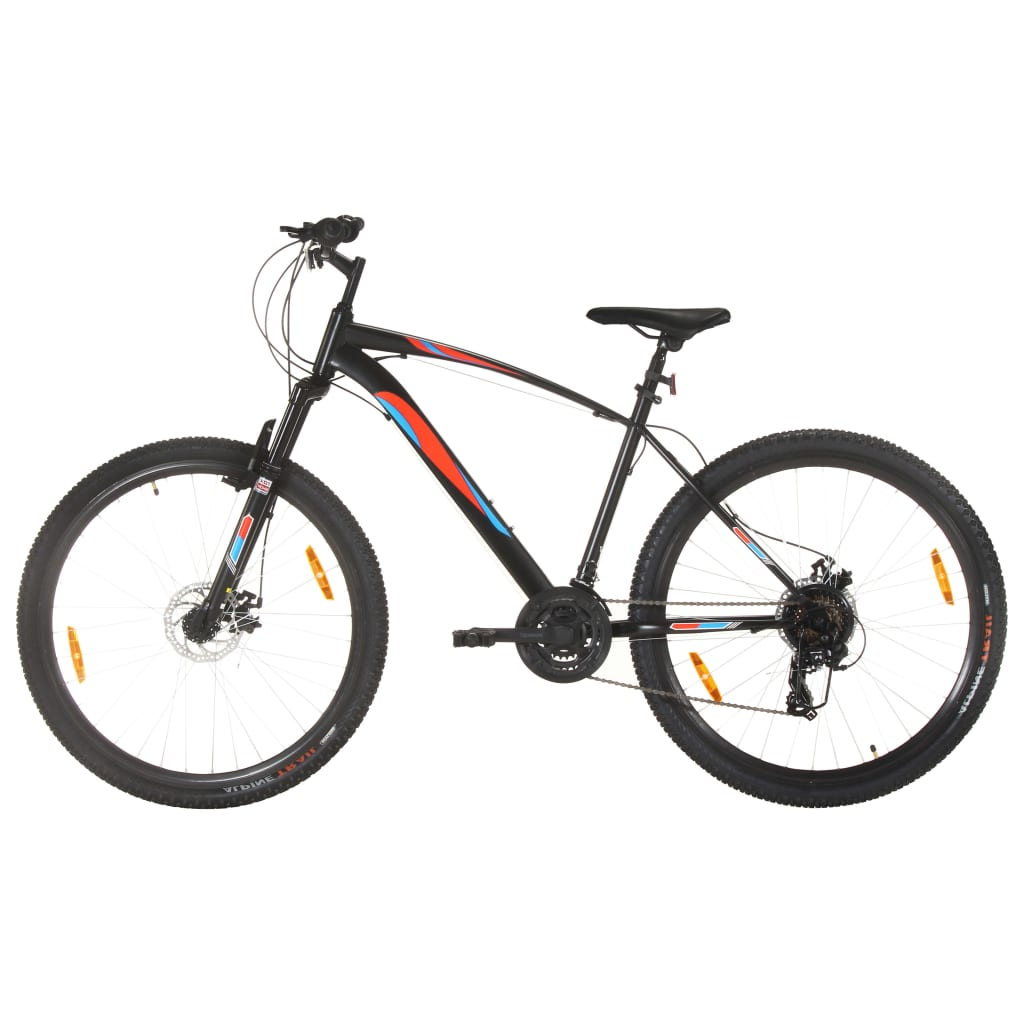 vidaXL Mountain Bike 21-Speed 29-Inch Wheel, 48 cm Frame - Black | Smooth Ride on Any Terrain