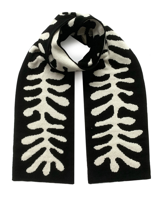 Organic Shape Wool & Cashmere Scarf - Luxuriously Ethical & Sustainable