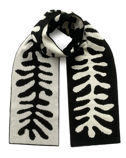 Organic Shape Wool & Cashmere Scarf - Luxuriously Ethical & Sustainable