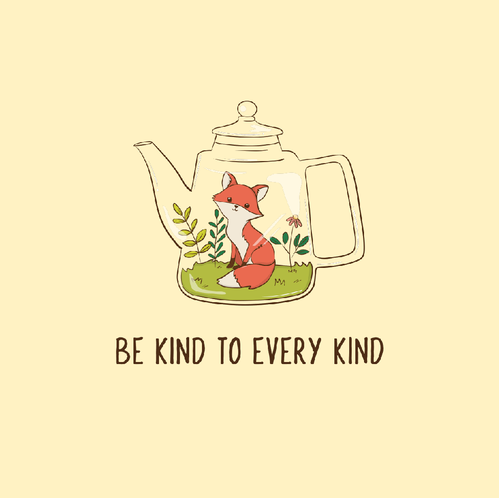 Be kind to every kind - Organic Cotton Hoodie | Eco-Friendly & Ethical Apparel