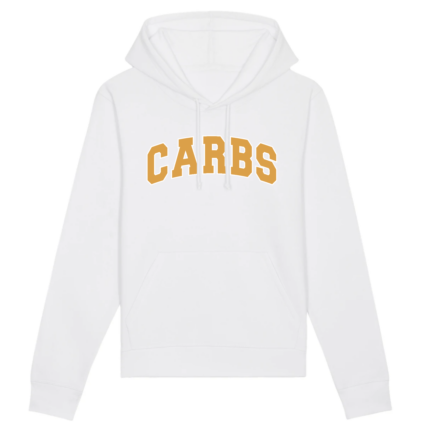 Carbs Organic Cotton Hoodie - Ethically Produced, Vegan & Eco-Friendly | Unisex Fit