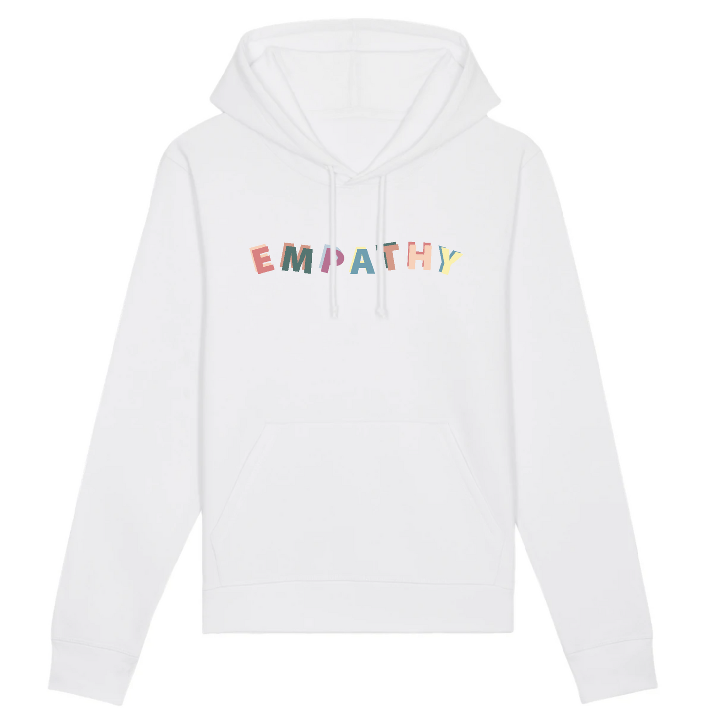 Empathy Organic Cotton Hoodie | Unisex Fit | Ethically Produced | Eco-Friendly | Made in France