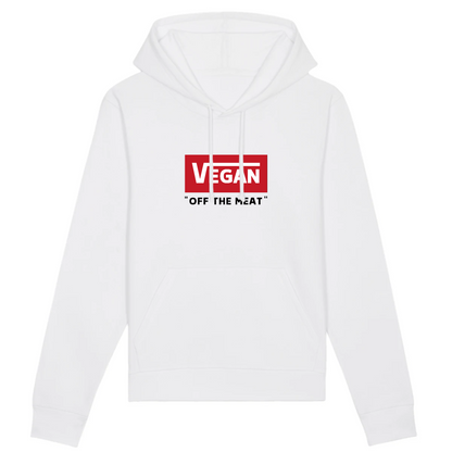 OFF THE MEAT - Organic Cotton Hoodie | Eco-Friendly & Ethically Produced | Unisex Fit