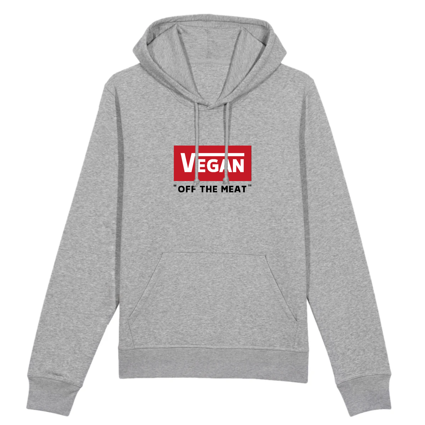 OFF THE MEAT - Organic Cotton Hoodie | Eco-Friendly & Ethically Produced | Unisex Fit