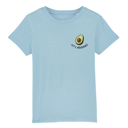 Let's Avocuddle - Organic Kids Cotton Tee | Eco-Friendly, Vegan & Ethically Produced