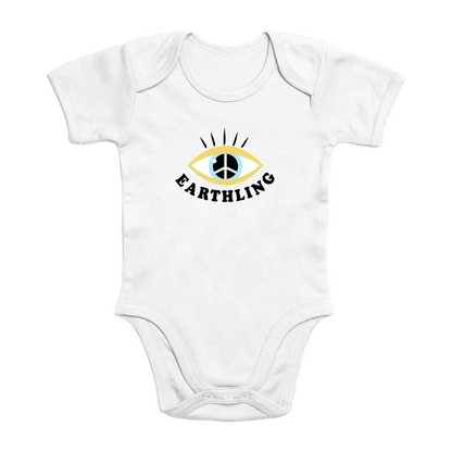 Earthling - Organic Cotton Onesie | Unisex Fit | Eco-Friendly & Ethically Produced