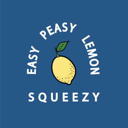 Easy Peasy Lemon Squeezy Organic Cotton Onesie | Adorable Unisex Baby Outfit