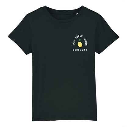 Easy Peasy Lemon Squeezy - Kid Organic Cotton Tee | Eco-Friendly & Stylish