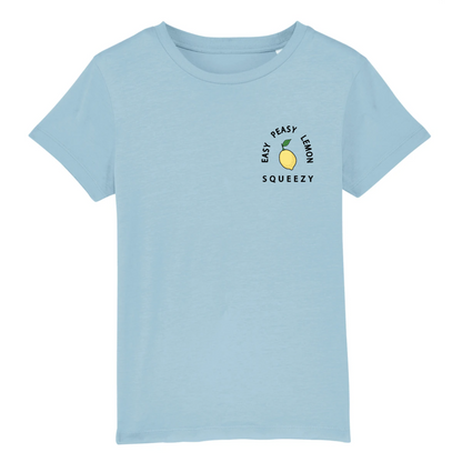 Easy Peasy Lemon Squeezy - Kid Organic Cotton Tee | Eco-Friendly & Stylish