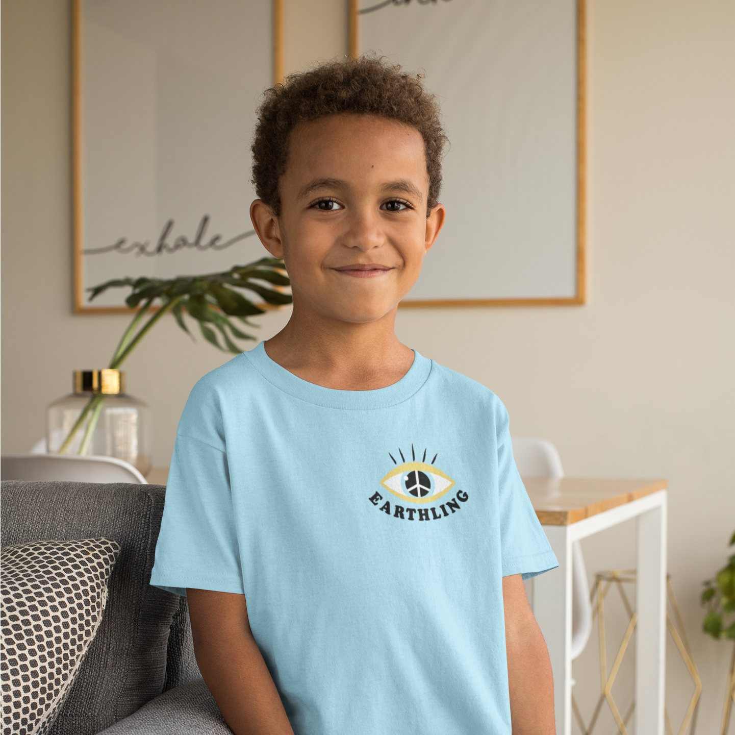 Earthling Kid Organic Cotton Tee - Eco-Friendly & Comfortable | Sustainable Children's Clothing