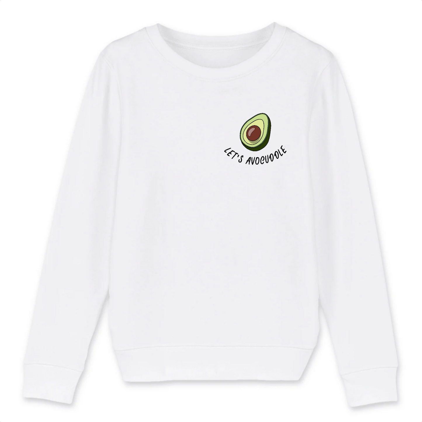 Let's Avocuddle - Kid Organic Cotton Sweatshirt | Cozy & Eco-Friendly