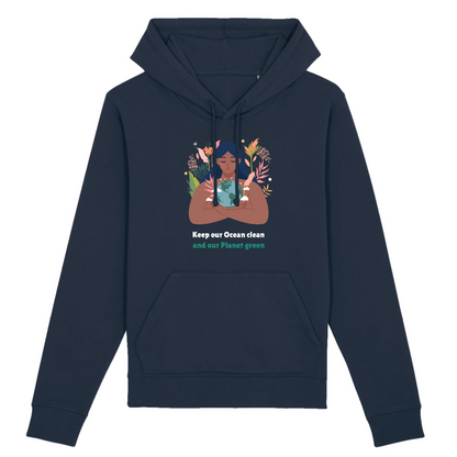 Green Planet - Eco-Friendly Organic Cotton Hoodie | Sustainable Clothing