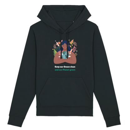 Green Planet - Eco-Friendly Organic Cotton Hoodie | Sustainable Clothing