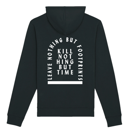 Kill nothing but Time | Organic Cotton Hoodie | Eco-Friendly & Vegan | Unisex Fit