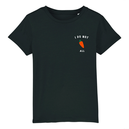 I Do Not Carrot All - Kid's Organic Cotton Tee | Eco-Friendly & Adorable