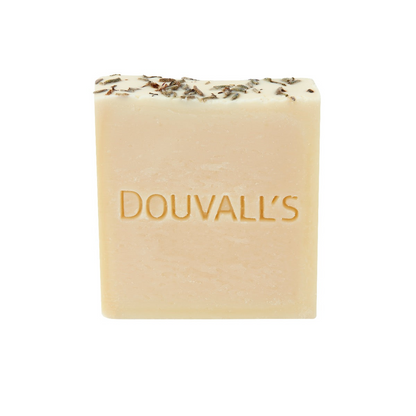 Douvall's Organic Argan & French Lavender Soap 100g - Nourishing, Ethical, Handcrafted with Pure Essential Oils